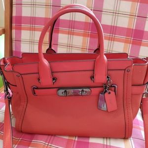 Authentic Coach bag with adjustable strap